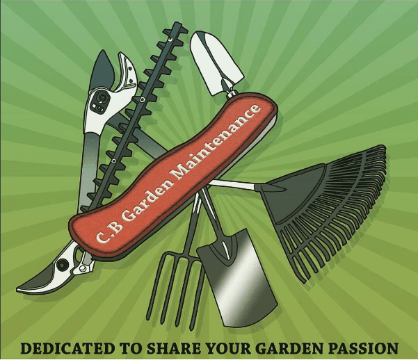 C.B Garden Maintenance logo