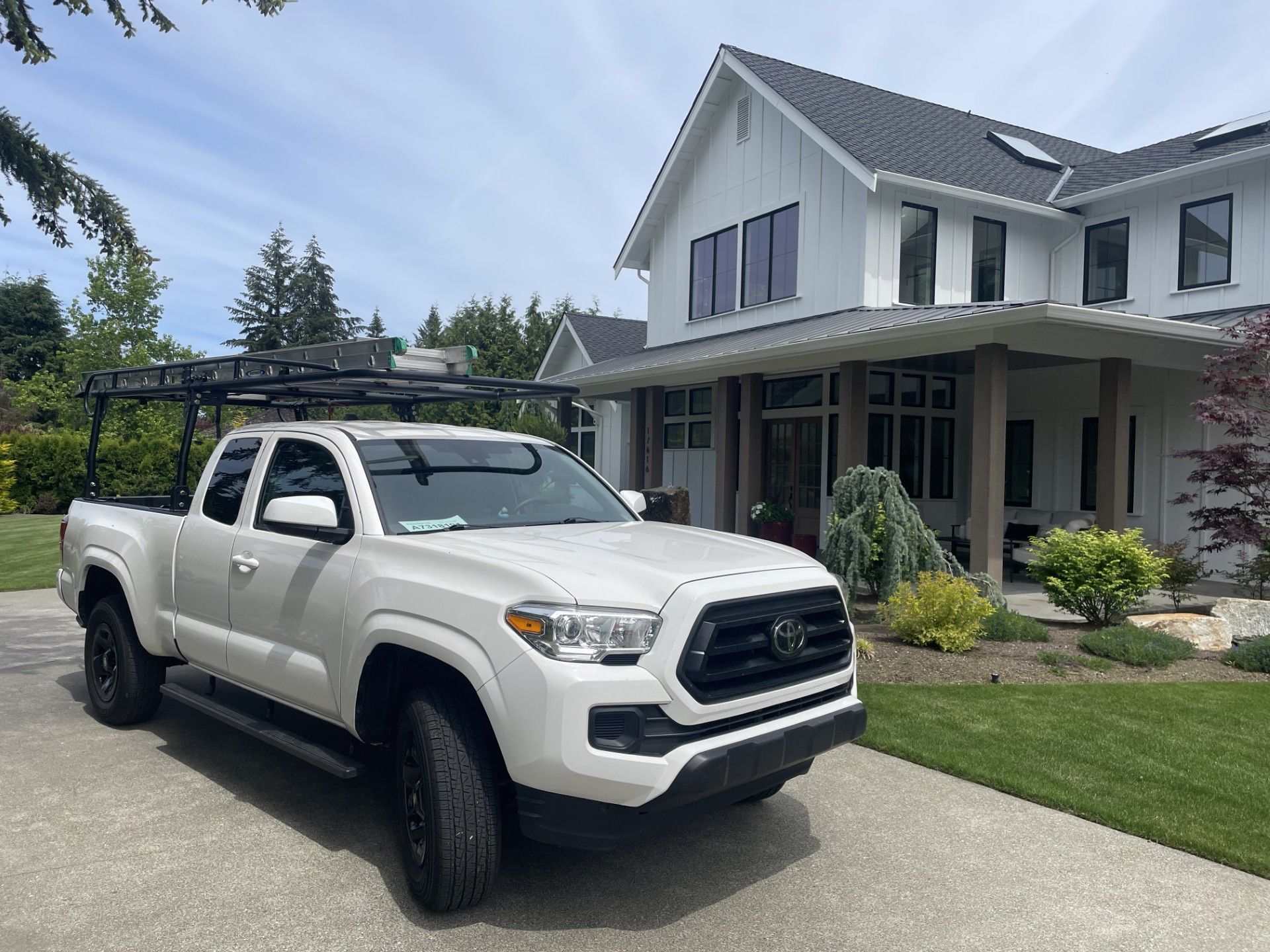 Toyota Tacoma Window Cleaning Machine