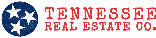 Tennessee Real Estate Co. logo with the state of Tennessee's three stars emblem.