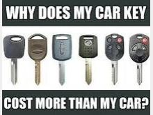Why Does My Car Key Cost More Than My Car – Canton, Ohio – Chapanar's QuiKeys