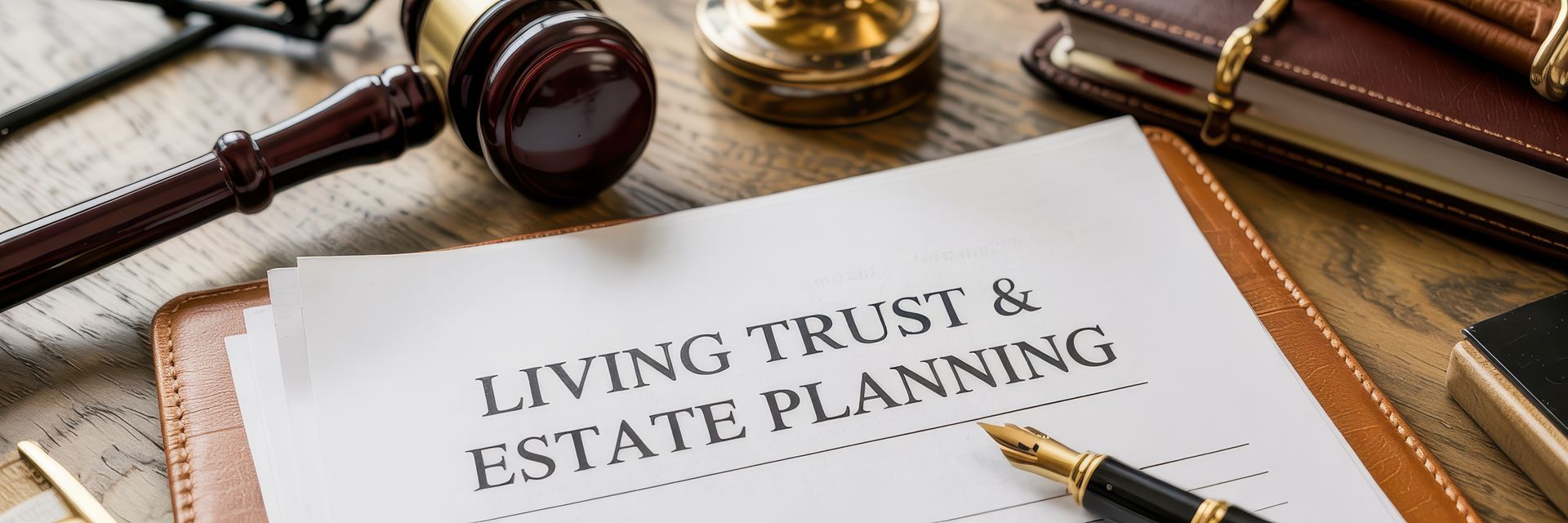 A document titled for Living Trust & Estate Planning A document titled for Living Trust & Estate Planning