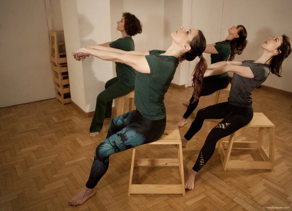 allieve durante una lezione presso il centro