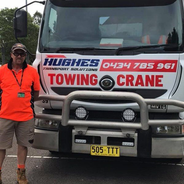 Towing Truck — Morisset NSW — Hughes Transport Solutions