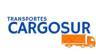 Un logotipo azul y naranja para Transportes Cargosur