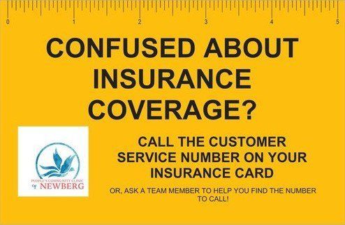 Insurance Coverage - Newberg, OR - People's Community Clinic of Newberg