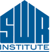 The logo for the sub institute is blue and white and looks like a building.