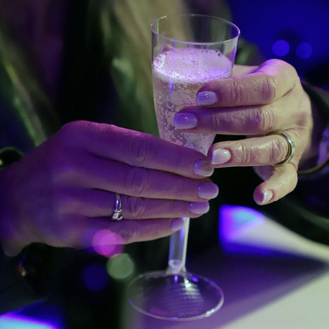 bicchiere con prosecco