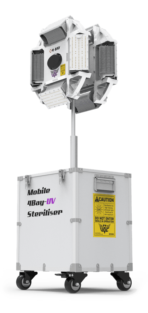 Cool Tech Mobile Steriliser Fully Extend — VIC, Aus — Virosafe