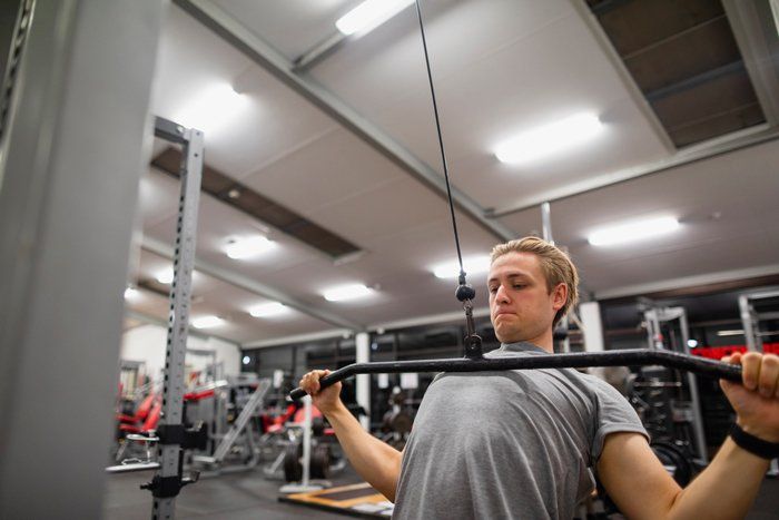 Male Exercising While in the Gym — VIC, Aus — Virosafe