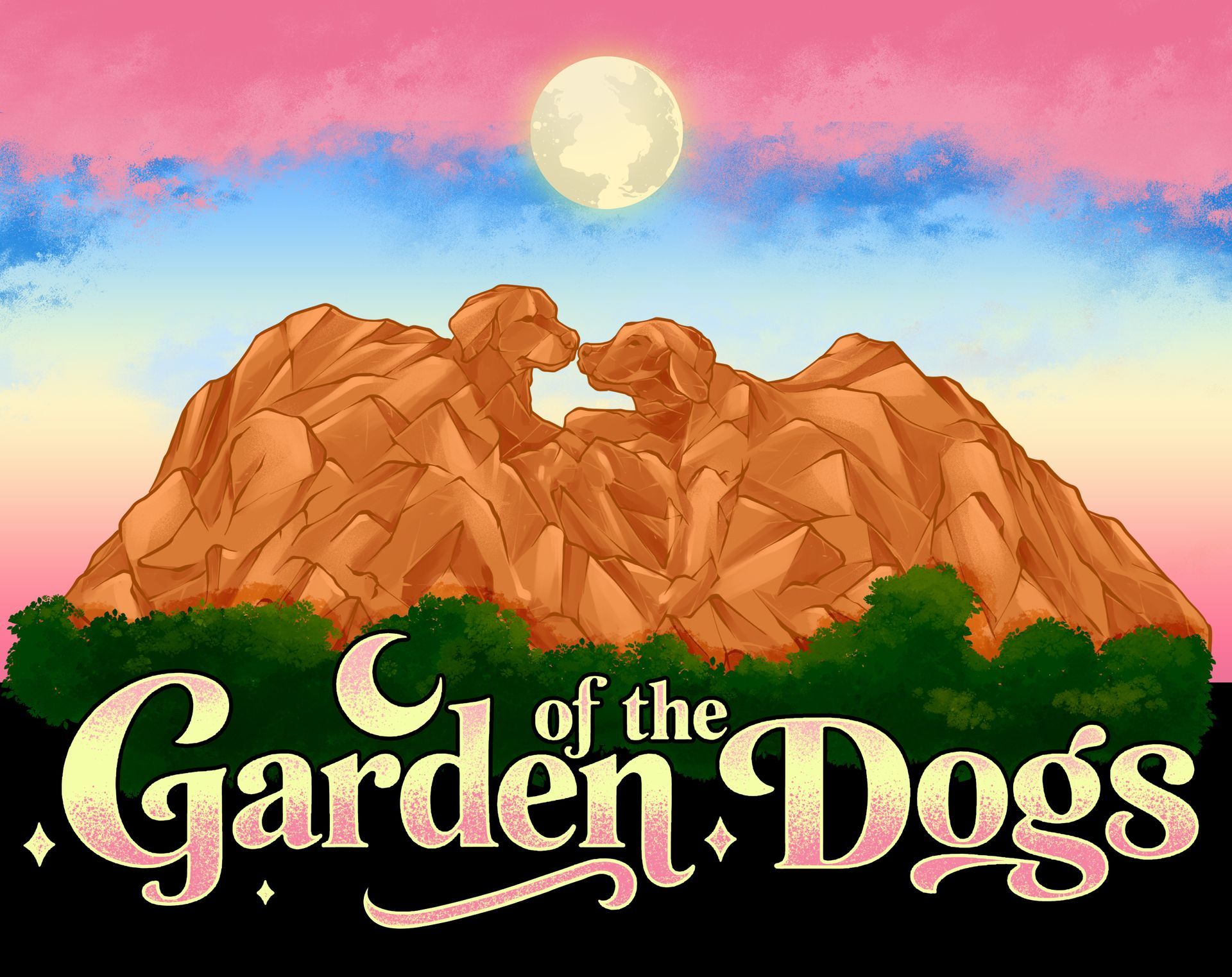 Garden of the Dogs logo