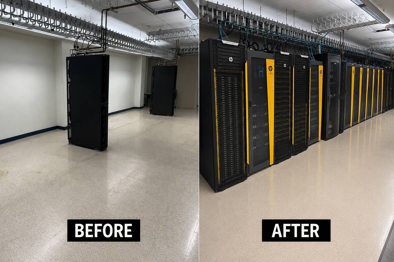 Before/After Data Center Services