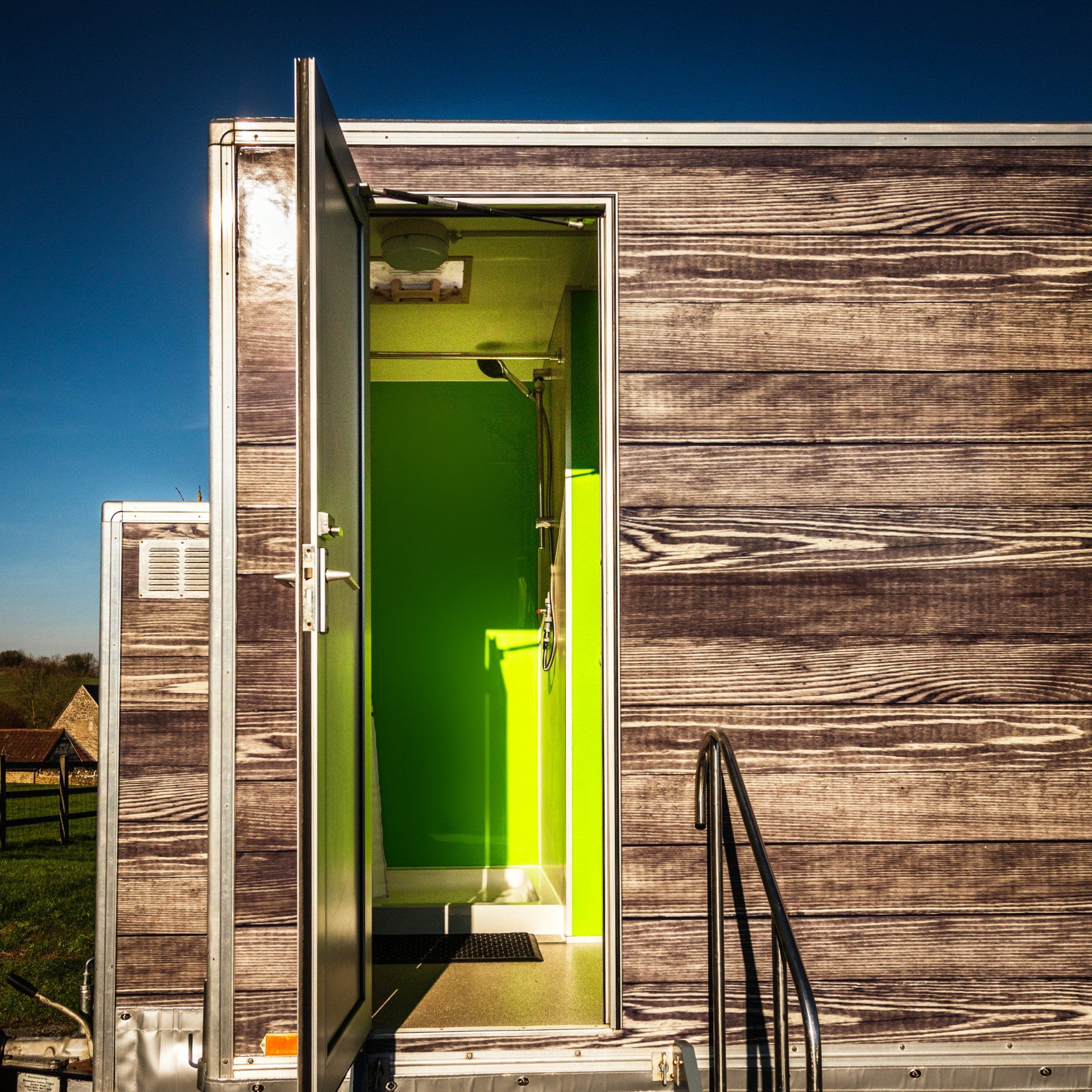 Luxury Portable Shower Hire UK Wight Event Toilets