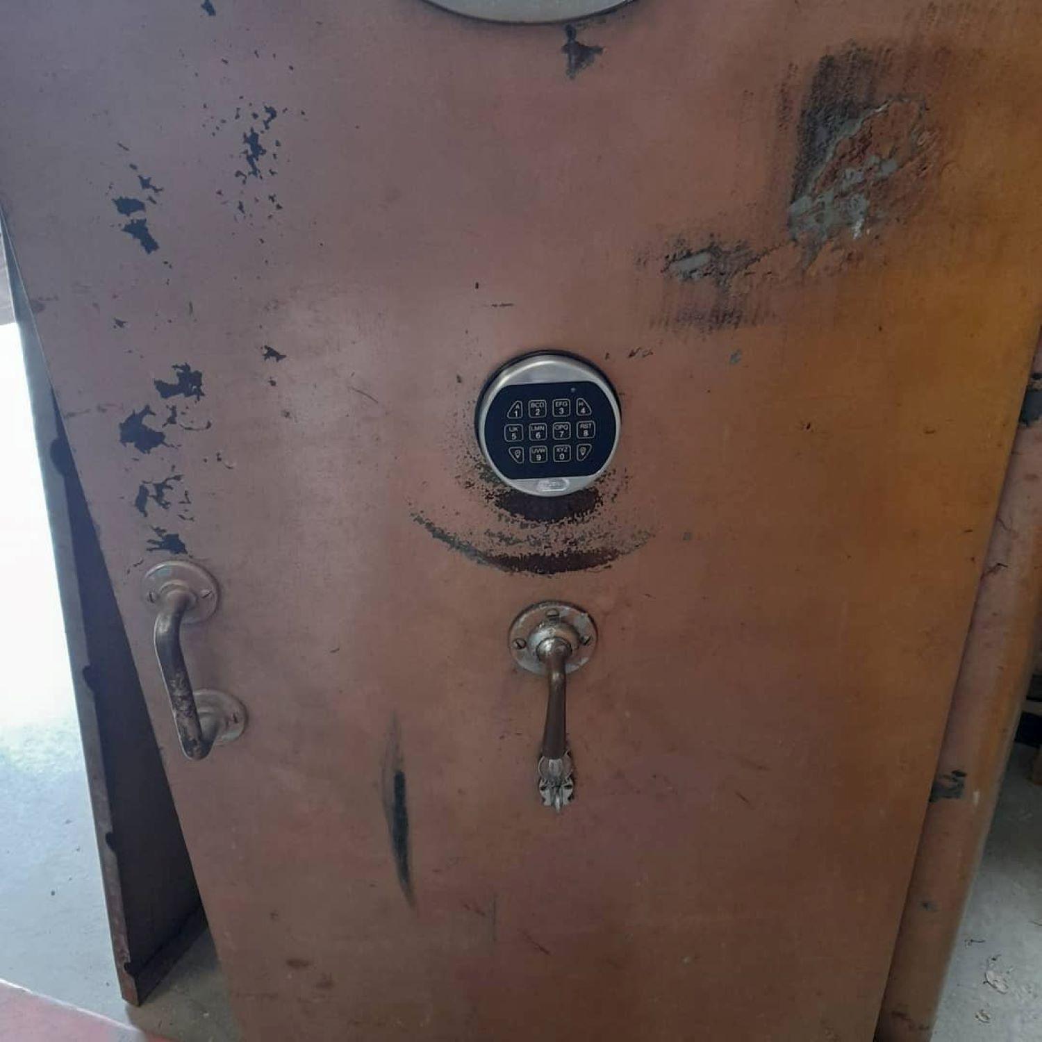 A Safe with A Digital Lock on It — Toowoomba Locksmiths in Gatton, QLD