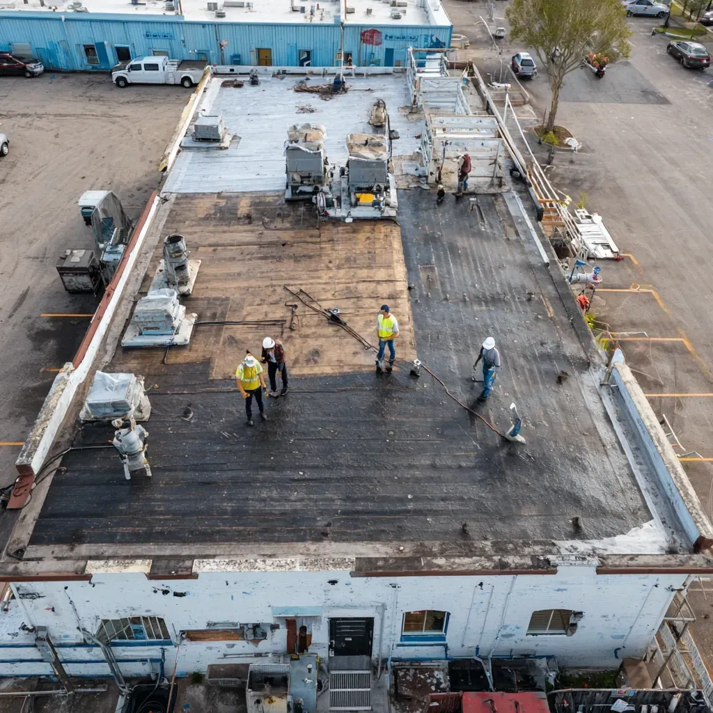 Expert commercial roofing in Tampa FL with GAF, Firestone, and Mule-Hide certified systems.