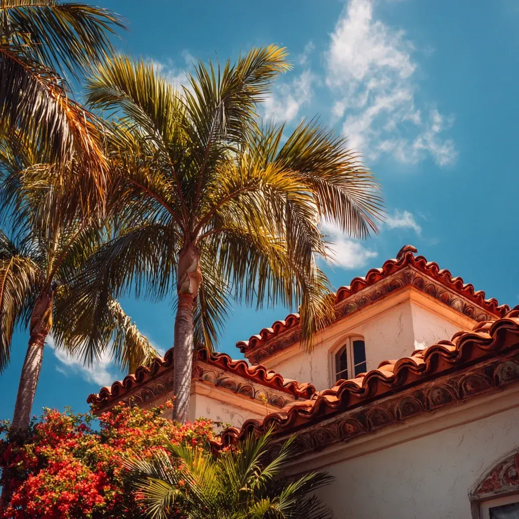Tampa FL homes with concrete tile roofing enjoy enhanced curb appeal and energy-efficient insulation.