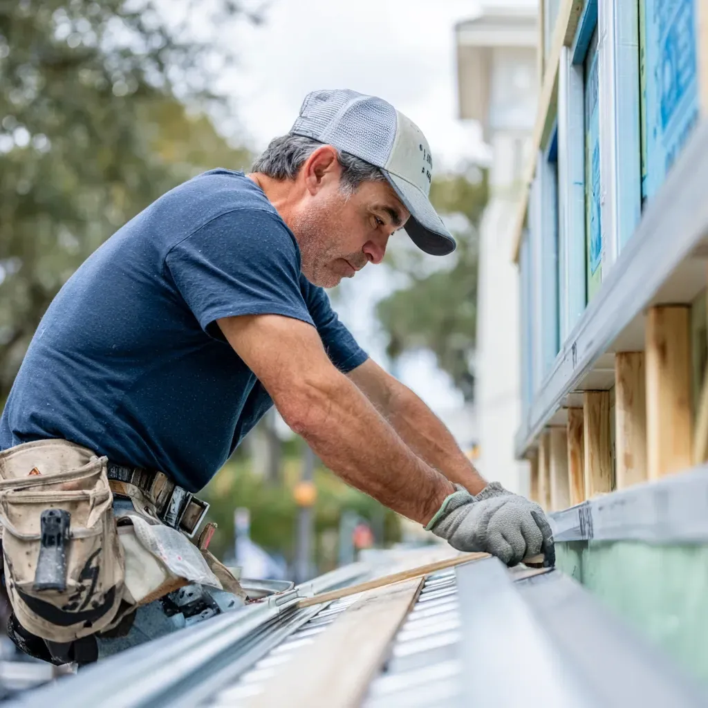 Tampa FL specialists in gutters, soffits, and maintenance for two-story homes and low-slope roofs.