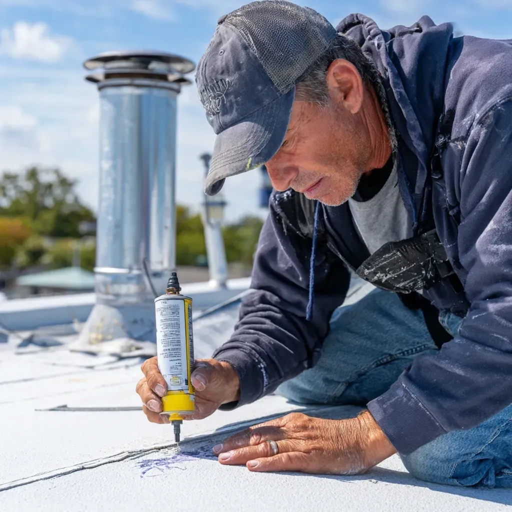 Commercial roofing in Tampa FL using heat-welded TPO systems for seamless water protection.