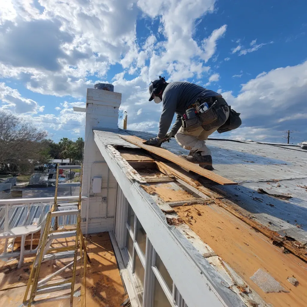 Custom-fit gutters, soffits, and maintenance in Tampa FL with downspouts, drip edges, and vented panels.