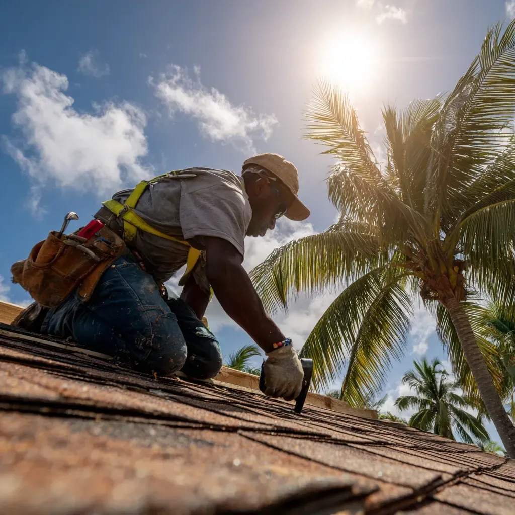 Roof repair and inspections in Tampa FL including soffit, fascia, ridge vent, and valley repairs.