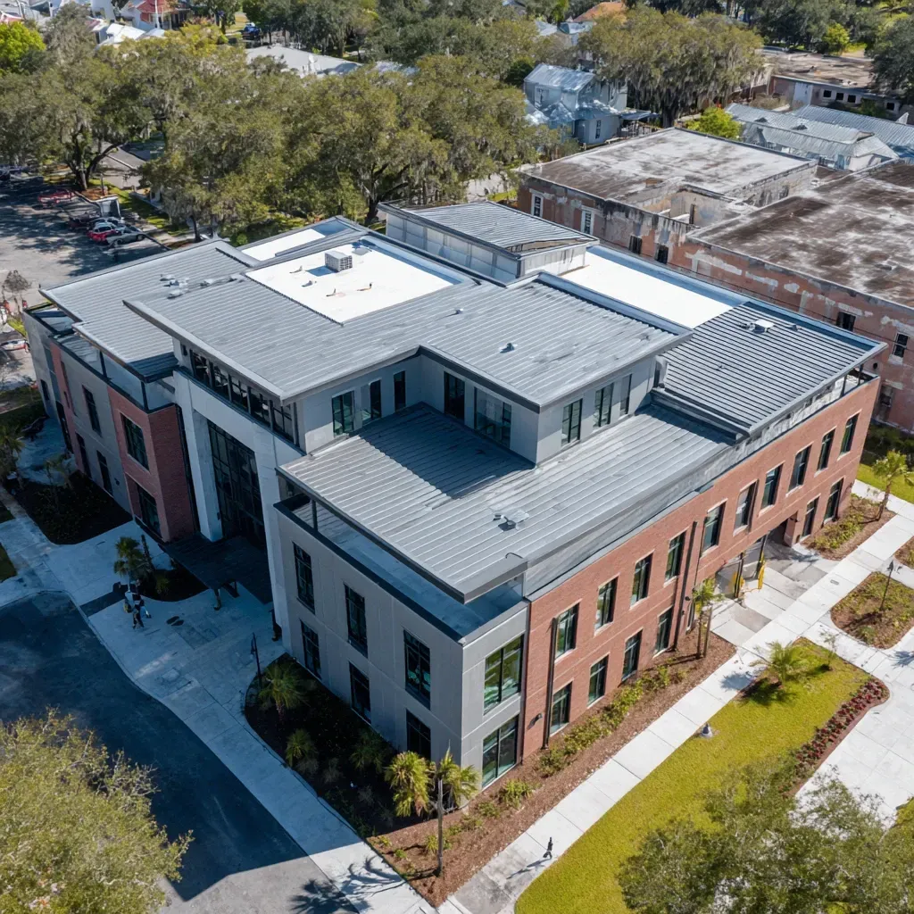 Reliable commercial roofing in Tampa FL with NDL warranties and annual maintenance plans.