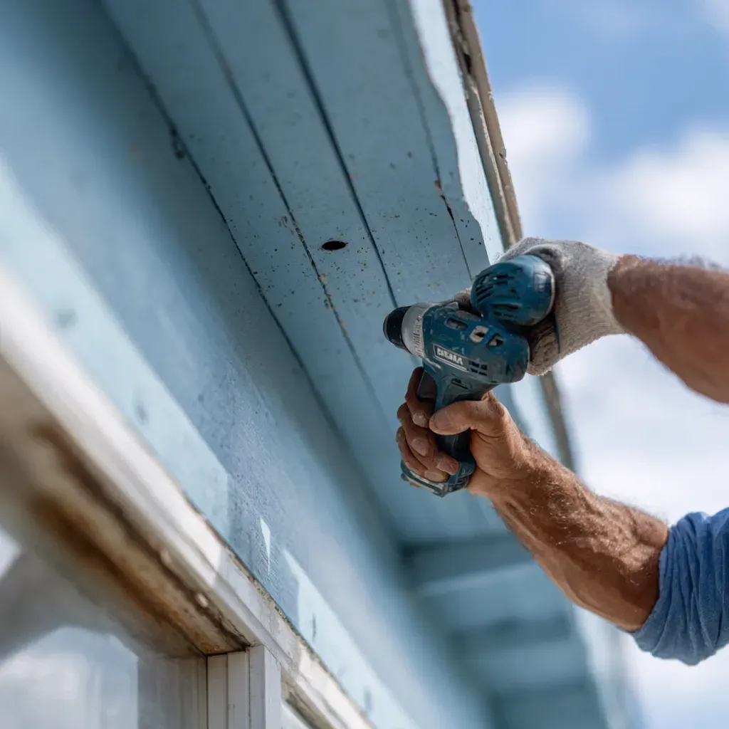 Gutters, soffits, and maintenance in Tampa FL using vinyl, aluminum, and copper materials.