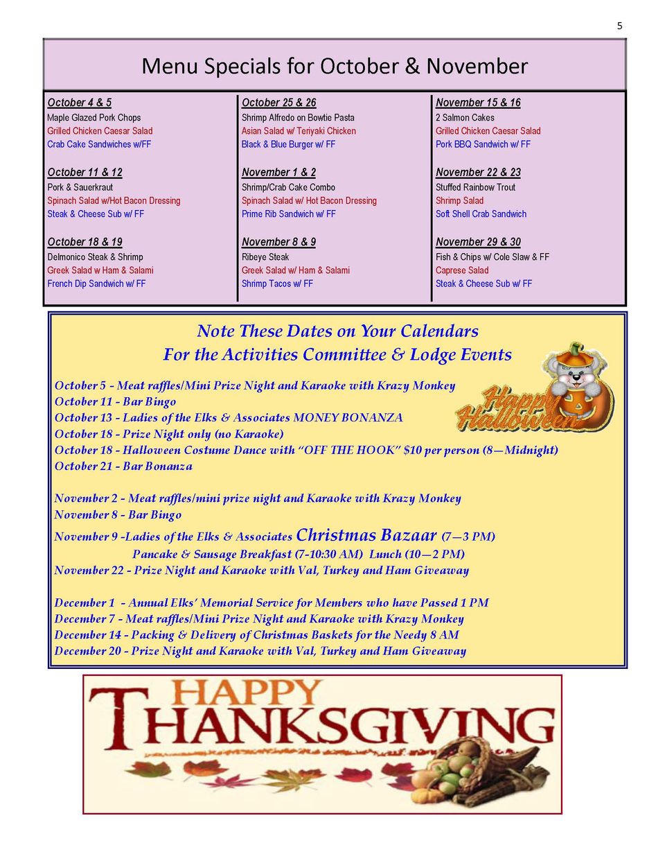 Events The Elks Lodge 378 Hagerstown MD