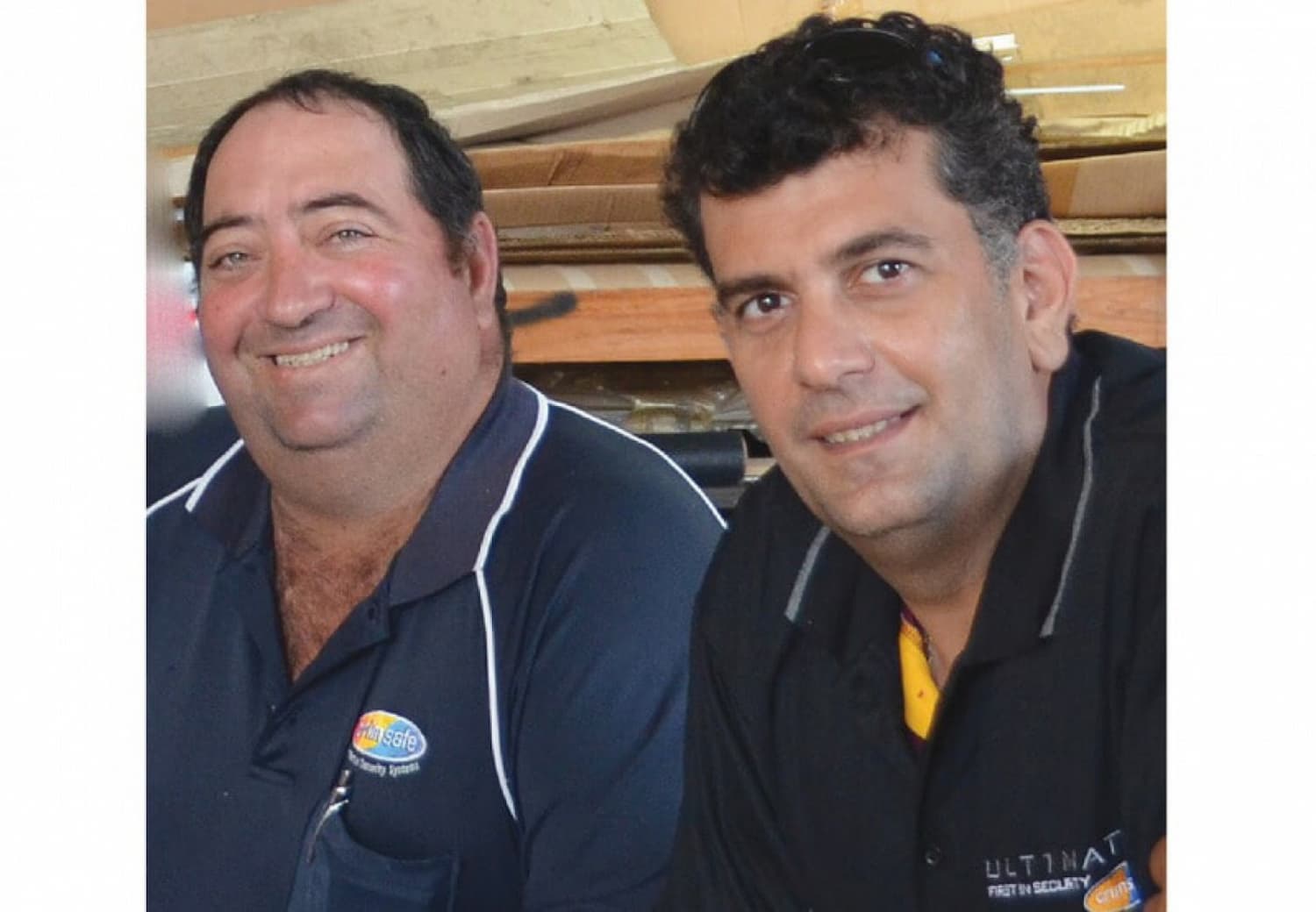 Men Smiling - Security Fitters in Cairns, QLD