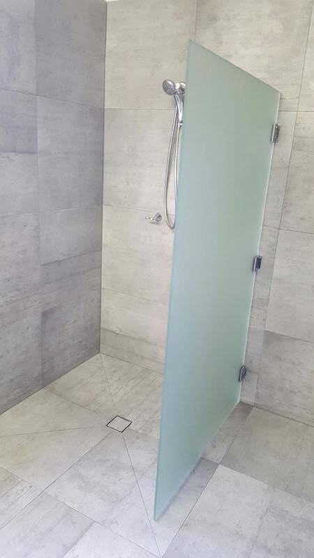 Shower Room With Glass Division - Security Fitters in Cairns, QLD