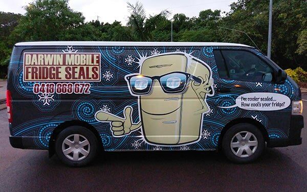 Company Van — Darwin Mobile Fridge Seals in Darwin, NT