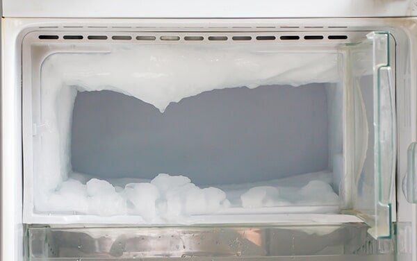 Ice in the freezer — Darwin Mobile Fridge Seals in Darwin, NT