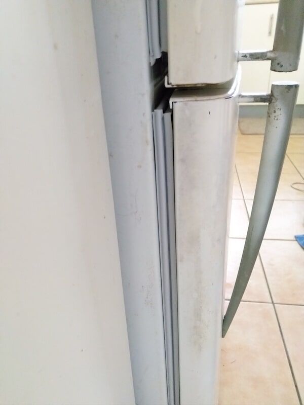 Fridge Closed Door With Handle — Darwin Mobile Fridge Seals in Darwin, NT