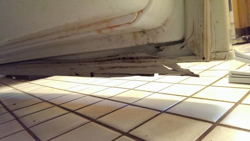 Broken Fridge Seals 2 — Darwin Mobile Fridge Seals in Darwin, NT