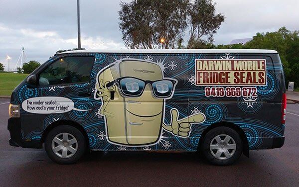 Company Van — Darwin Mobile Fridge Seals in Darwin, NT