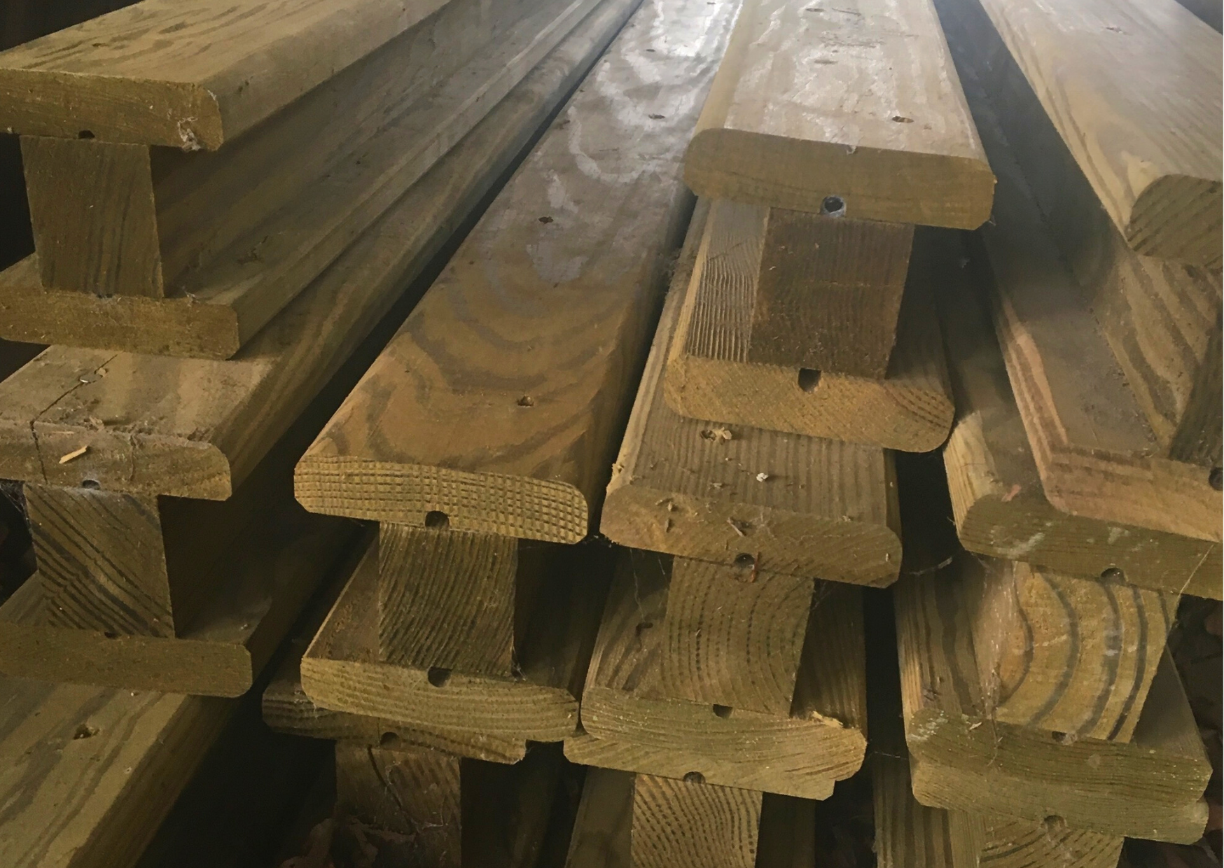 Slotted Wooden Fence Posts | Hull Fence Experts