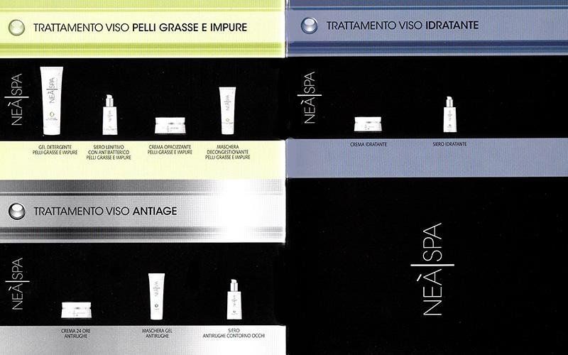 Locandina prodotti di bellezza