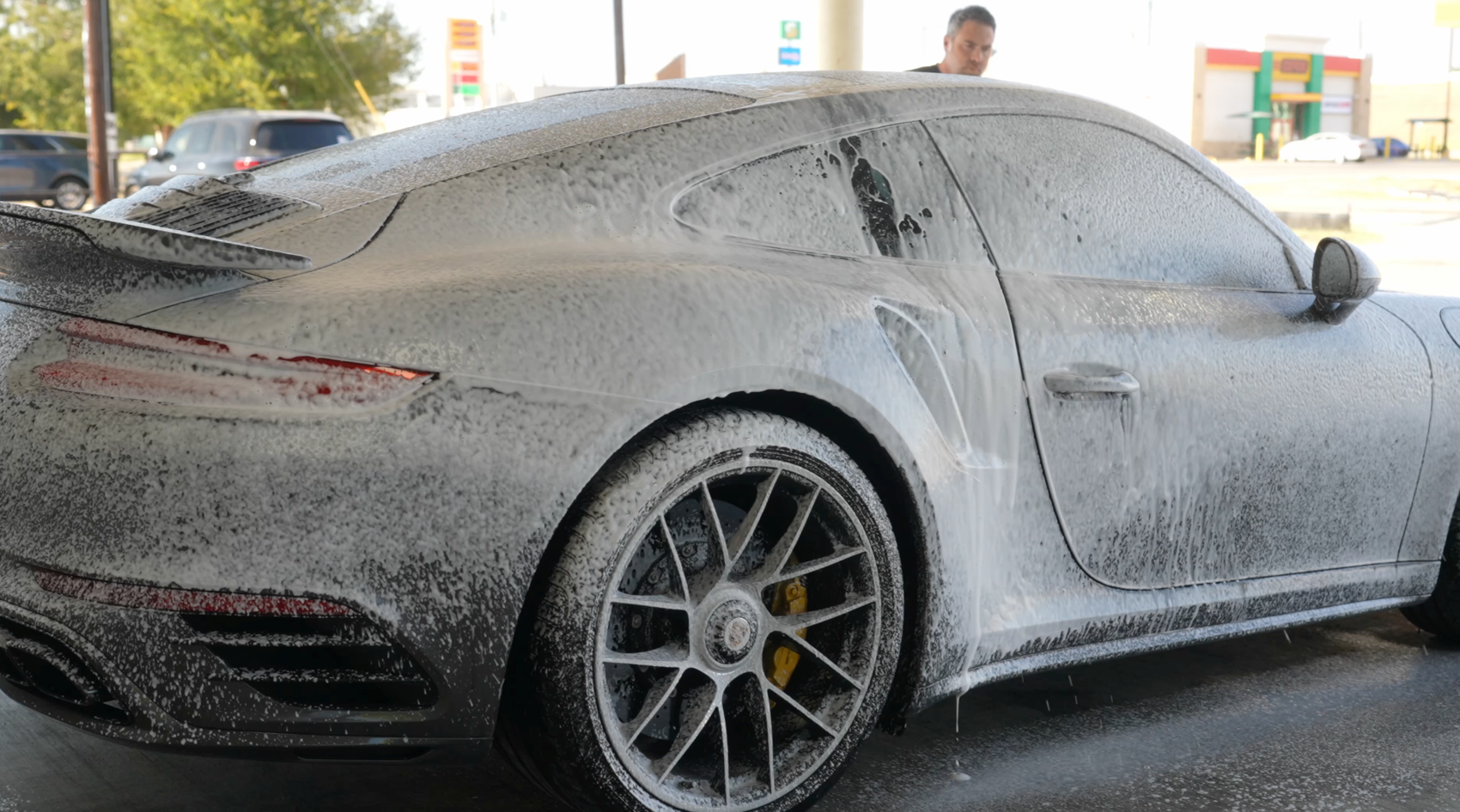 2017 Porsche 911 Turbo S gets replacement clear bra near Killeen TX