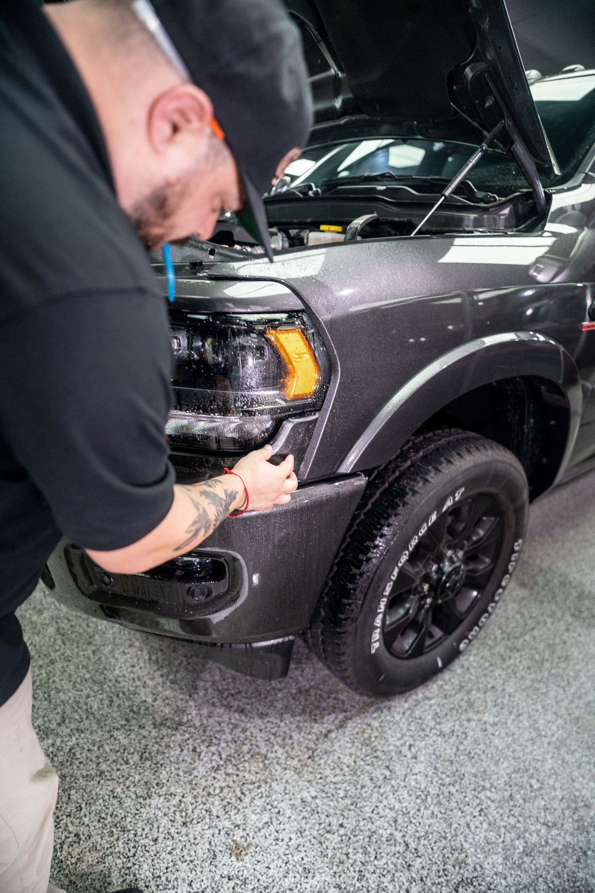 Watch as Mike and I Install Autobahn Incognito PPF on This 2025 RAM 2500HD Killeen TX