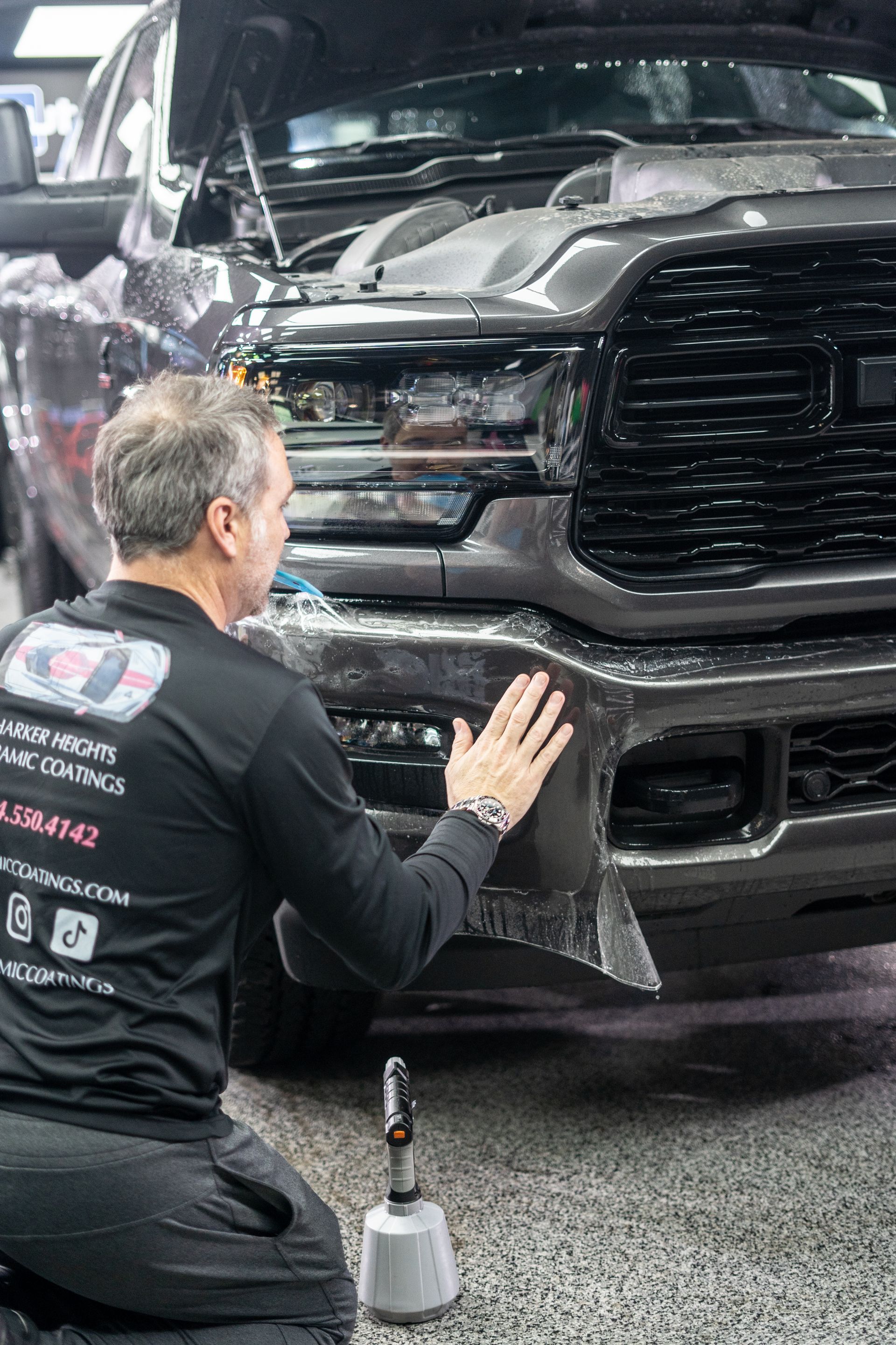 2025 RAM 2500HD gets PPF, tint, ceramic coating - Killeen TX