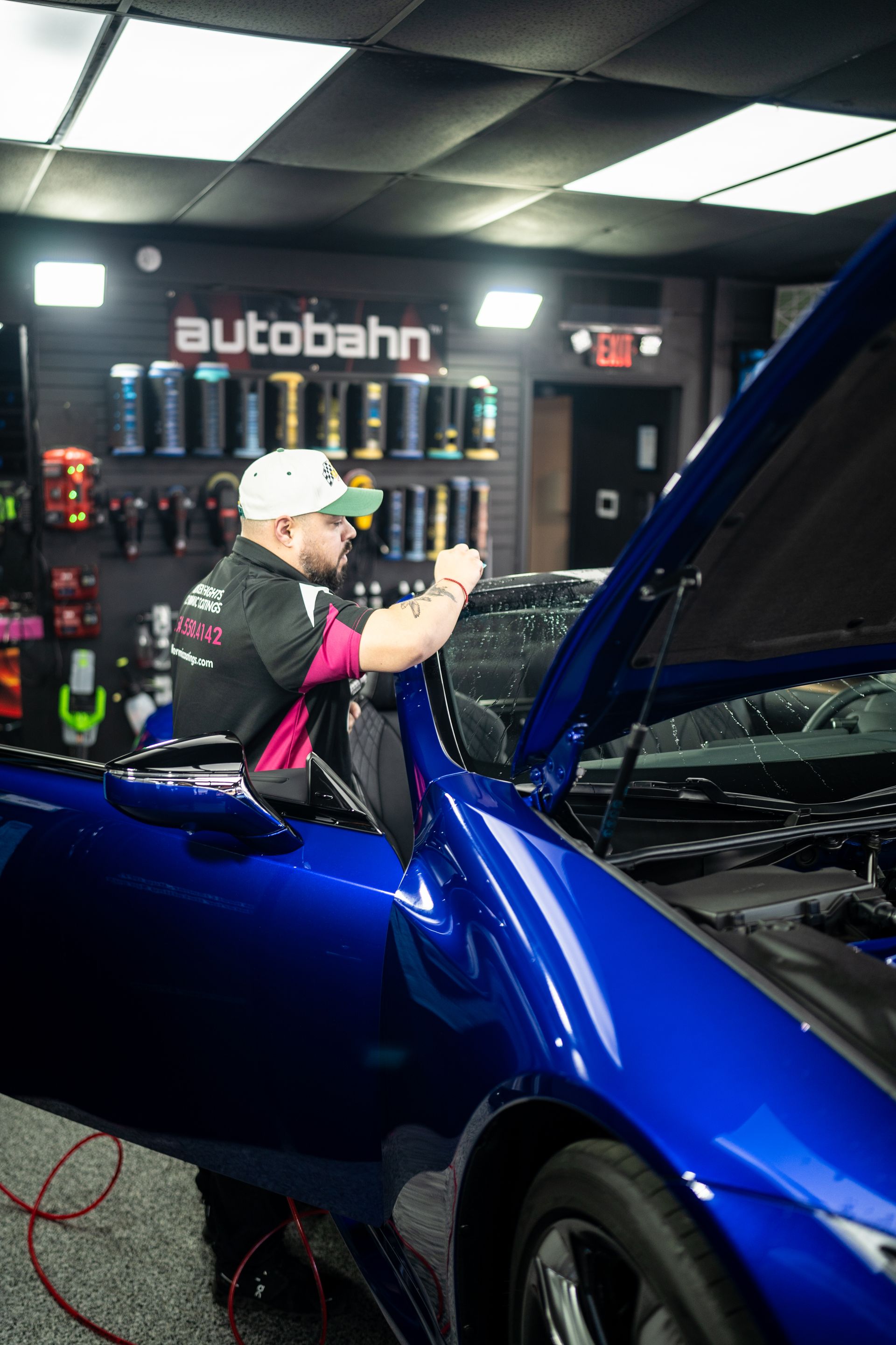 2024 Lexus LC500 PPF and ceramic coating in Killeen TX