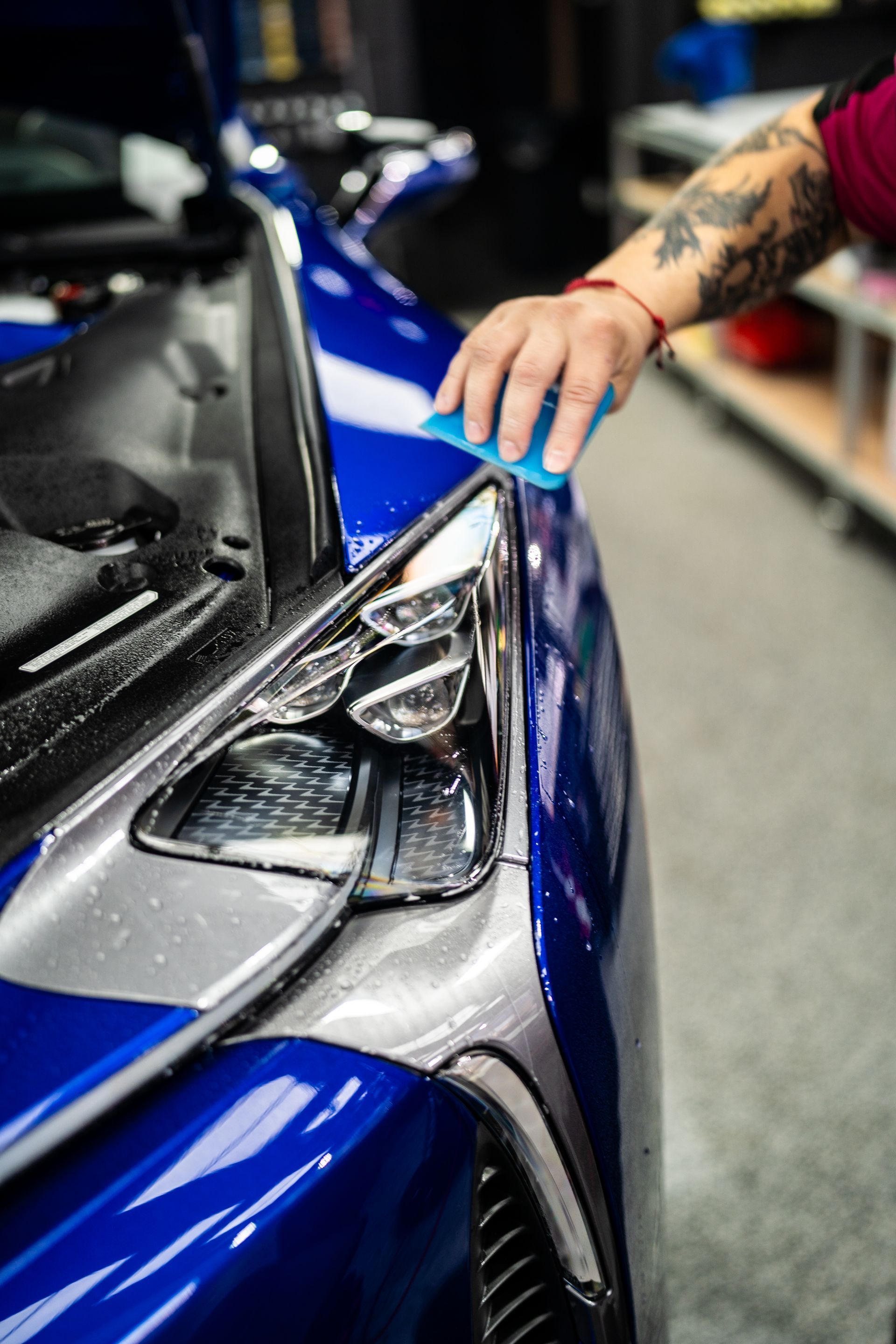 2024 Lexus LC500 PPF and ceramic coating in Killeen TX