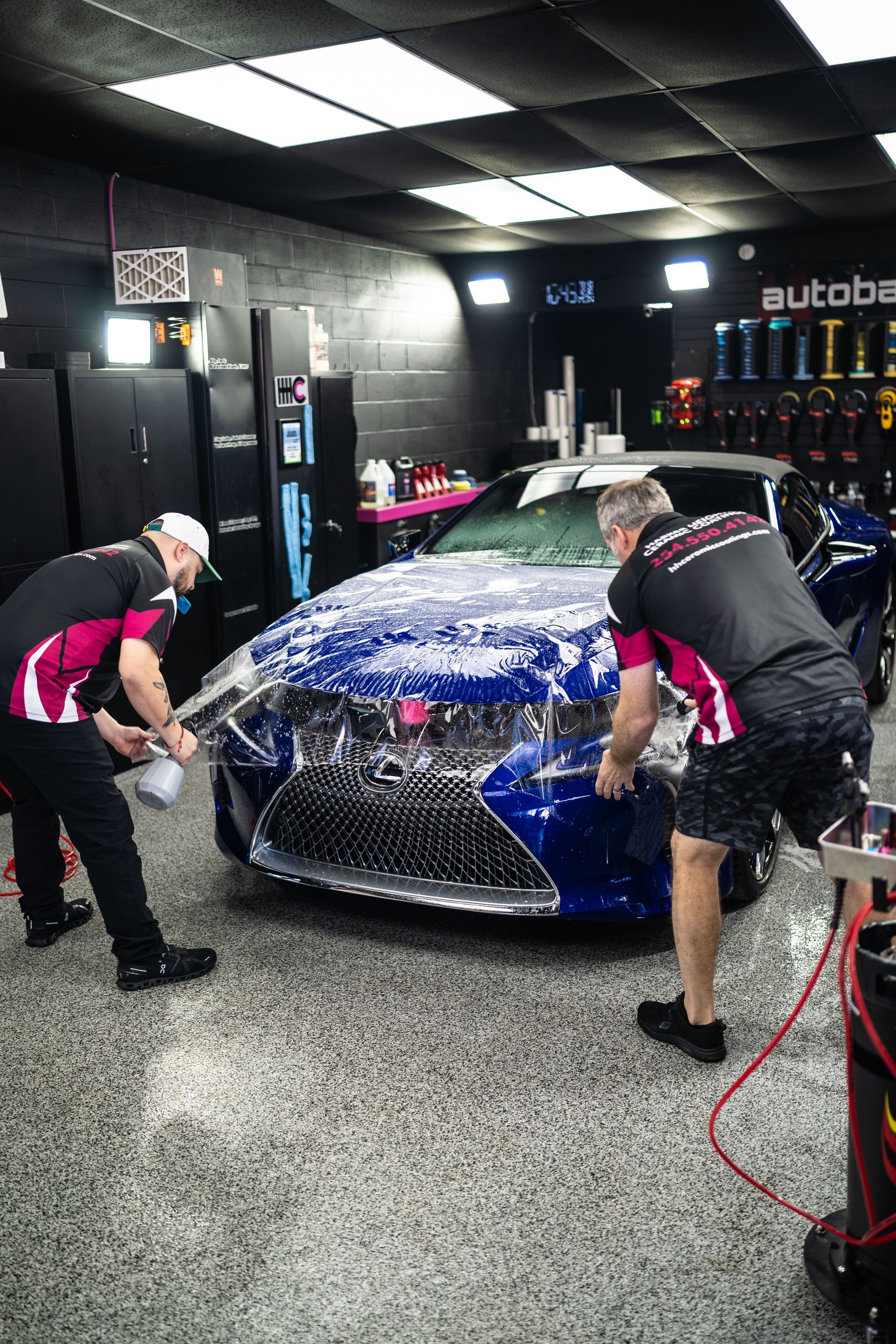 2024 Lexus LC500 PPF and ceramic coating in Killeen TX