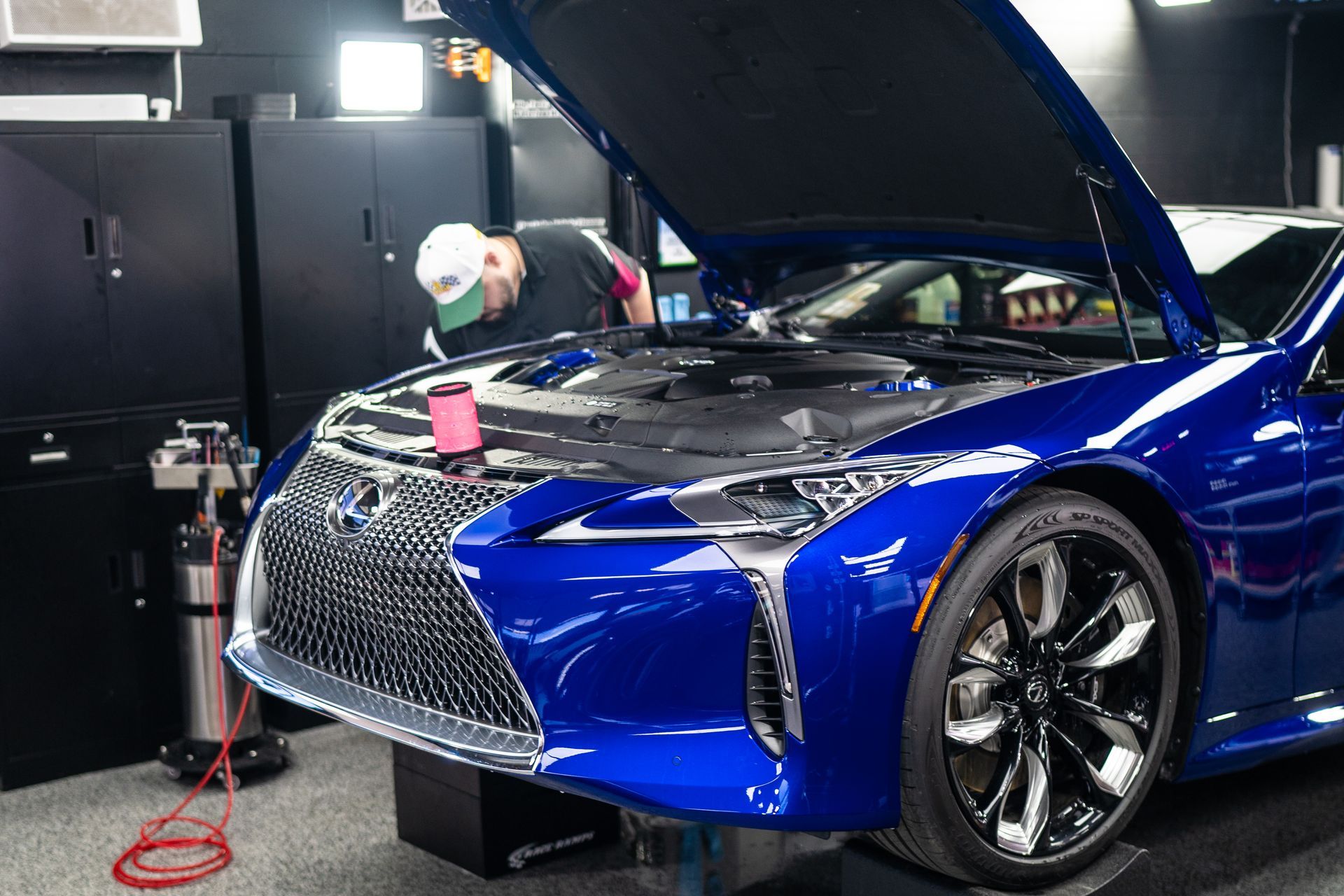 2024 Lexus LC500 PPF and ceramic coating in Killeen TX