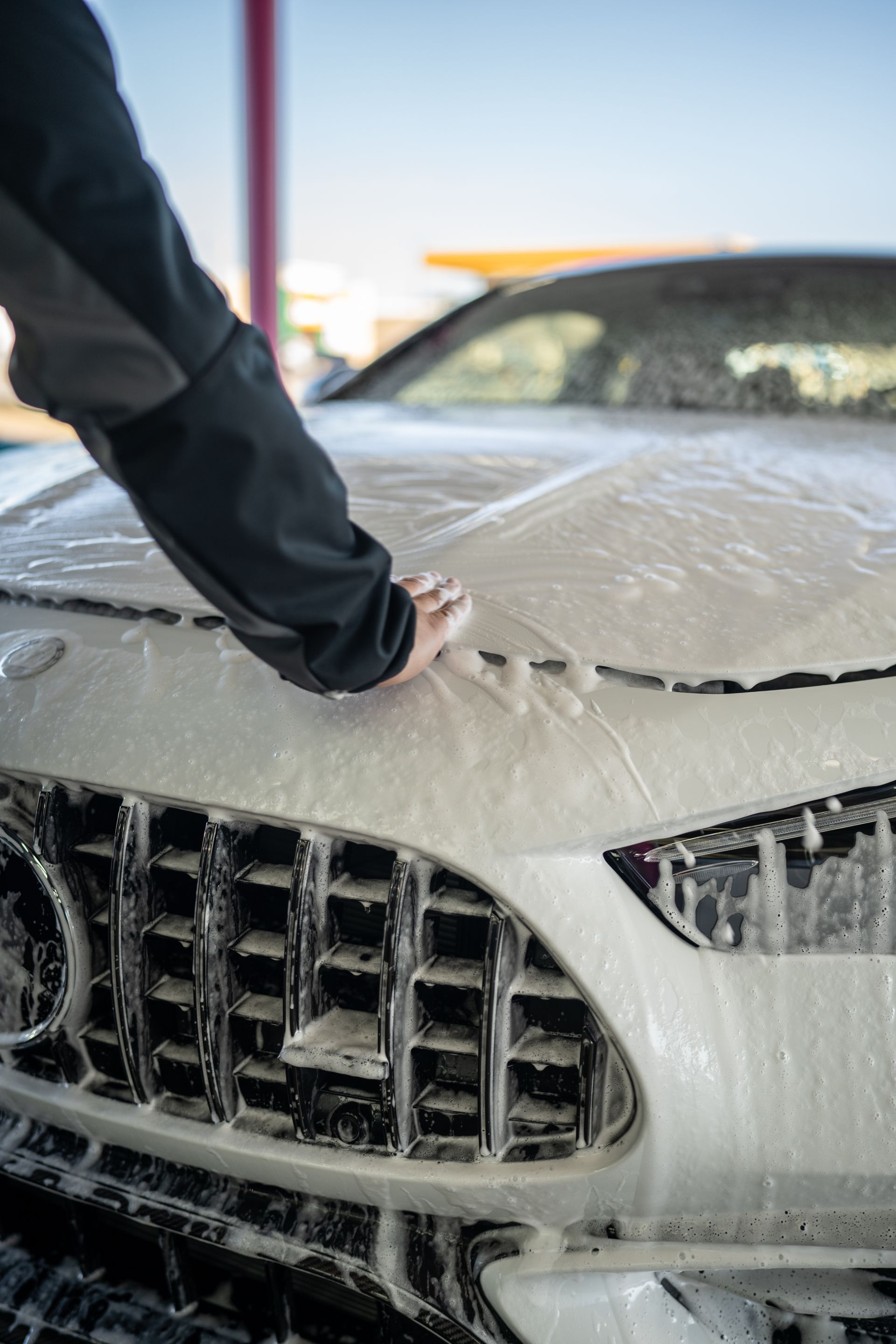 2025 Mercedes CLE53 AMG sedan gets Autobahn Incognito Paint Protection Film and Ceramic Window Tint near Copperas Cove TX
