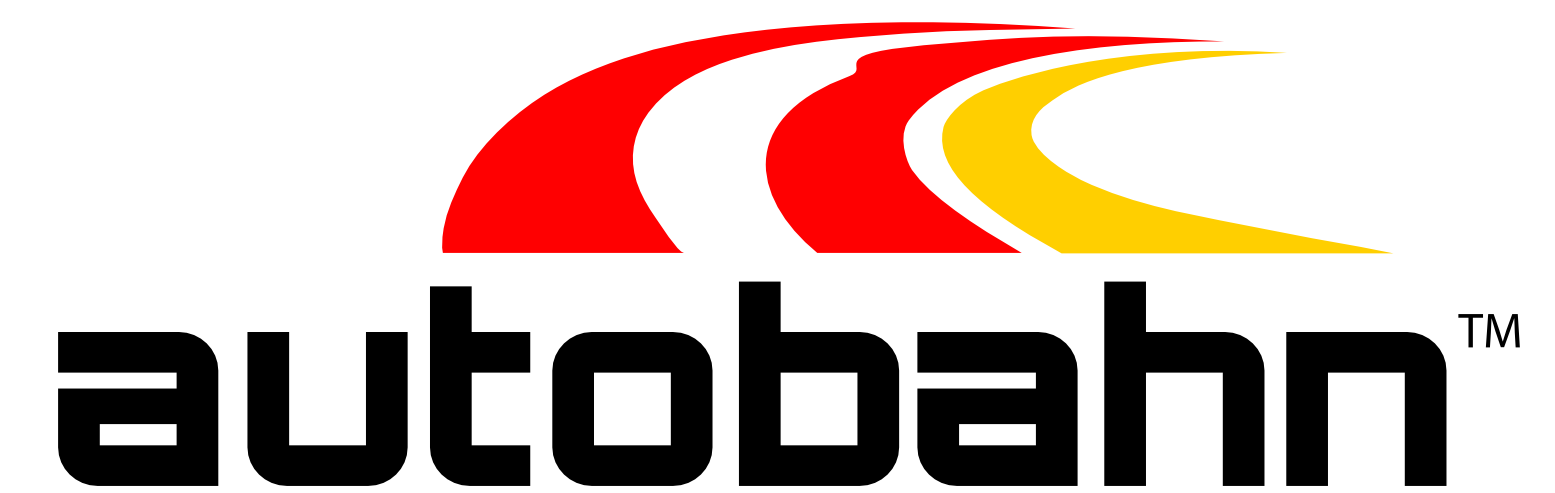 A logo for autobahn is shown on a white background