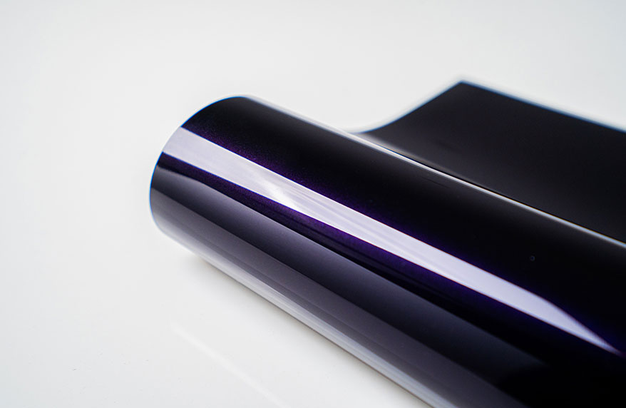 Chrome Midnight Purple Color Change PPF Color