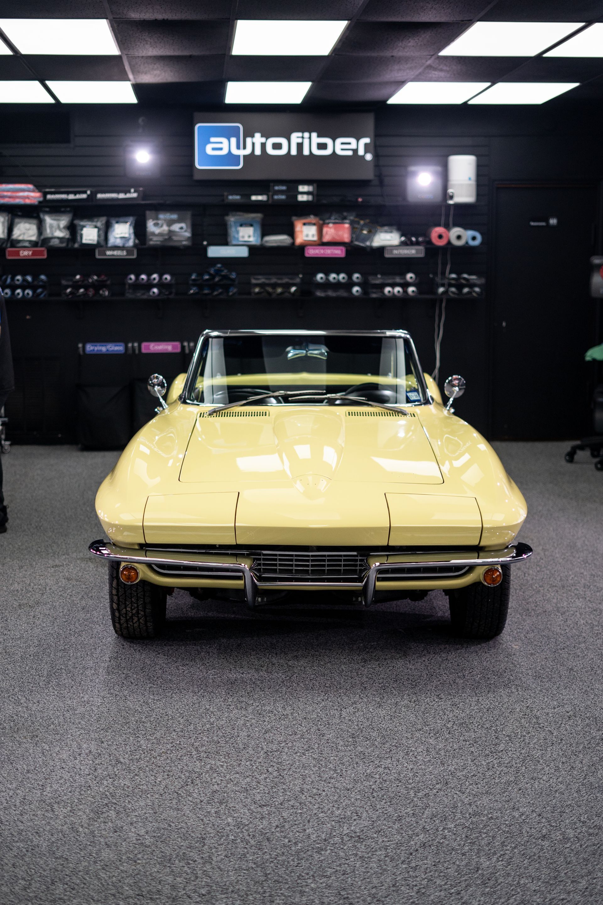 1966 C2 Corvette Paint Correction and Ceramic Coating Killeen TX