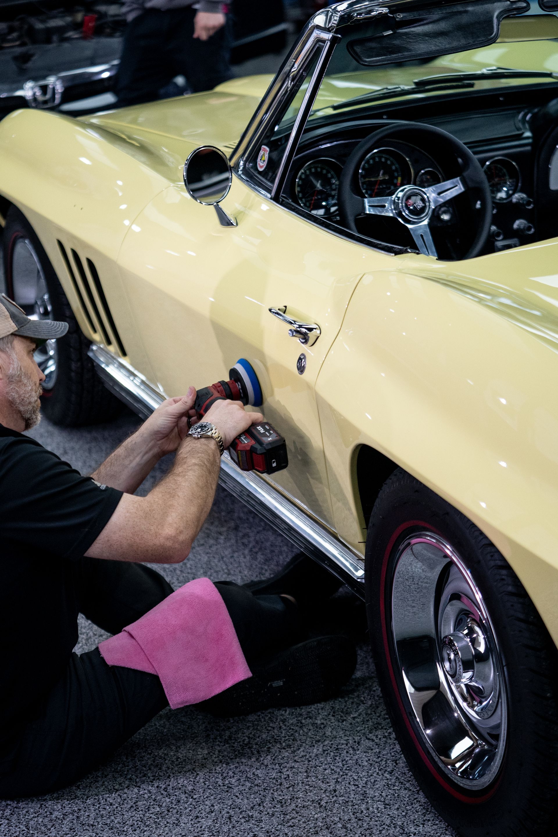 1966 C2 Corvette Paint Correction and Ceramic Coating Killeen TX