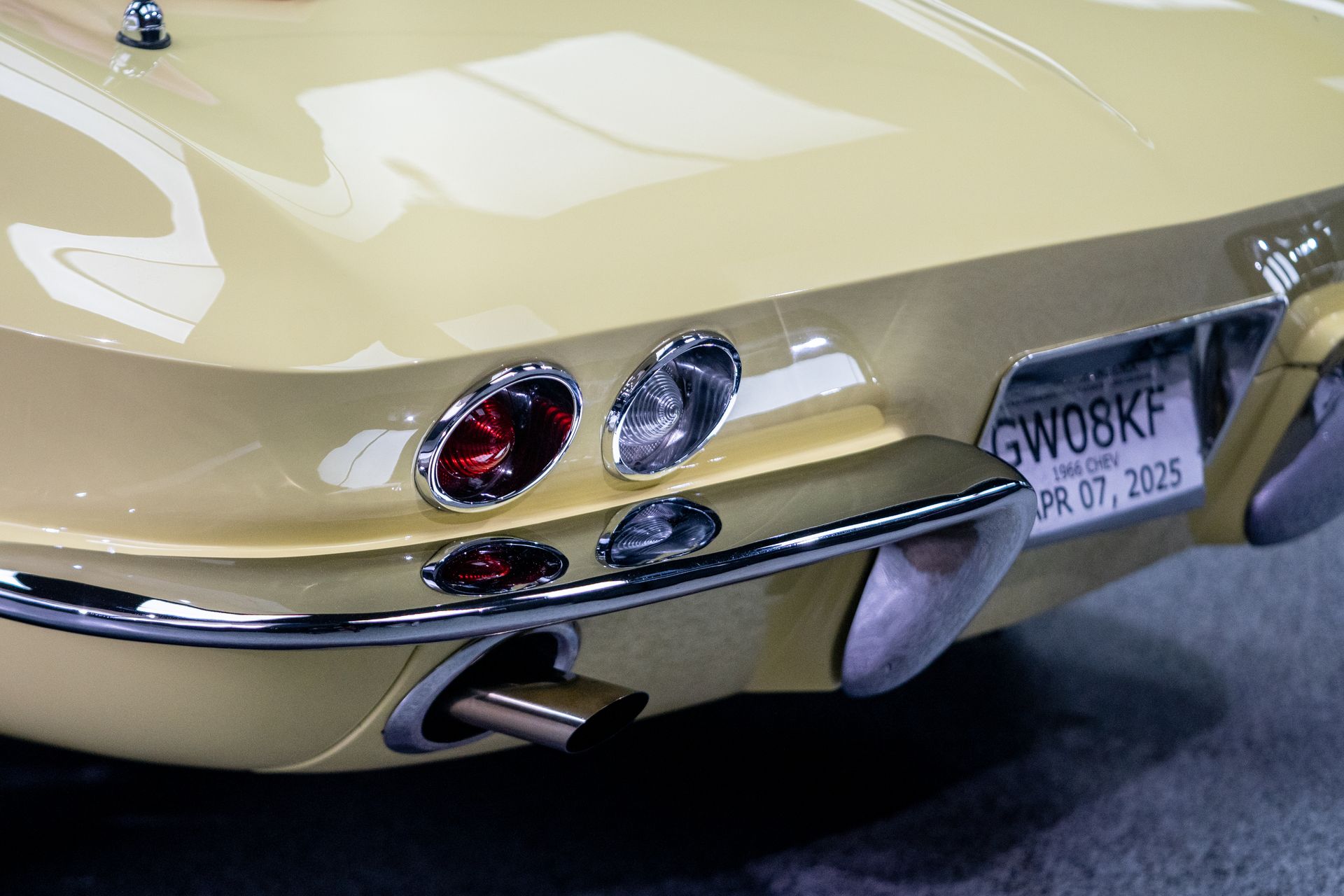 1966 C2 Corvette Paint Correction and Ceramic Coating Killeen TX