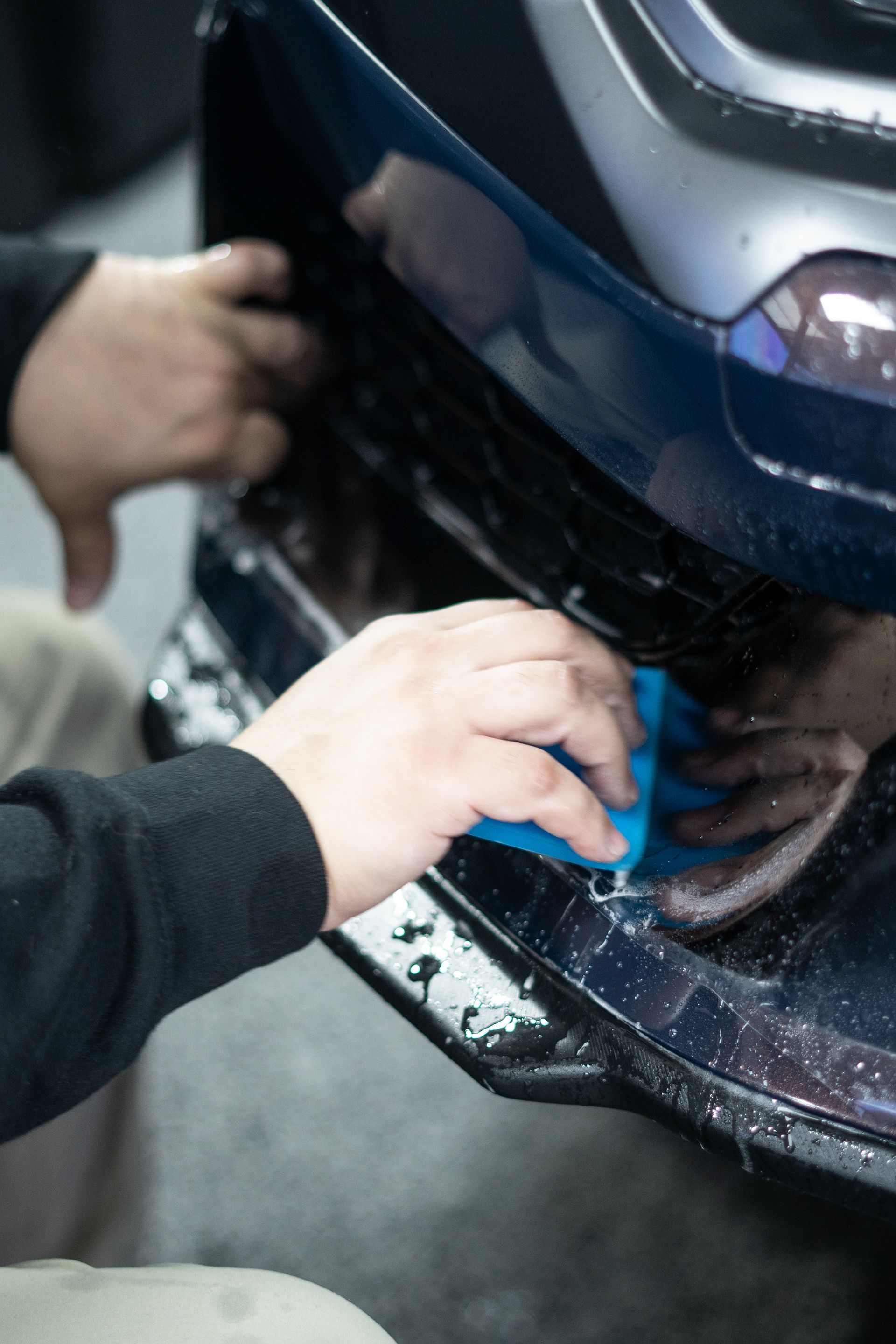 2025 Ford Mustang Dark Horse paint protection film and ceramic coating in Killeen TX