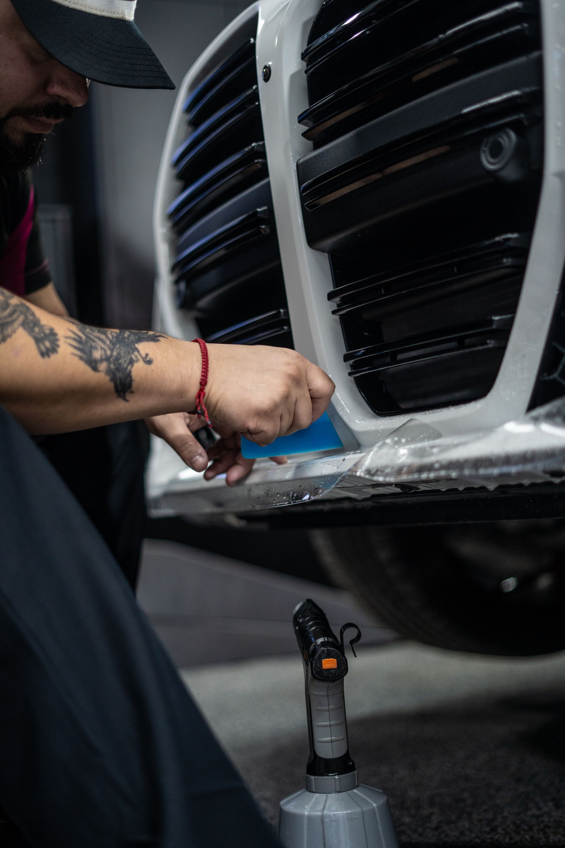 2025 BMW M4 Competition paint protection film and ceramic coating installation in Killeen TX